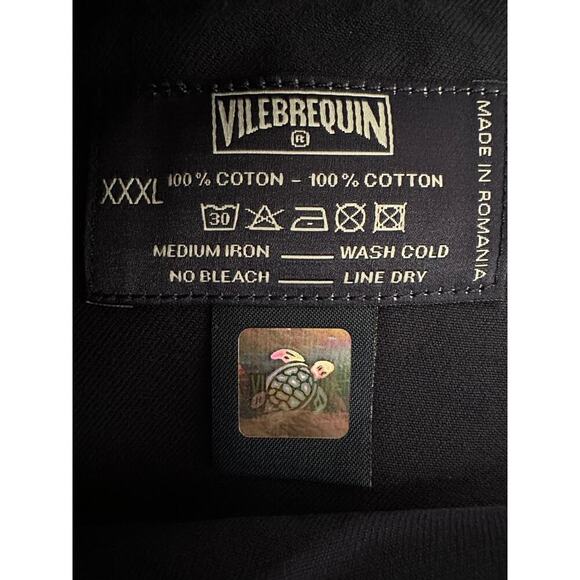 NWT Vilebrequin Men's XXXL Marine Blue Straight Leg Casual Dress Pant Trouser - Picture 3 of 8